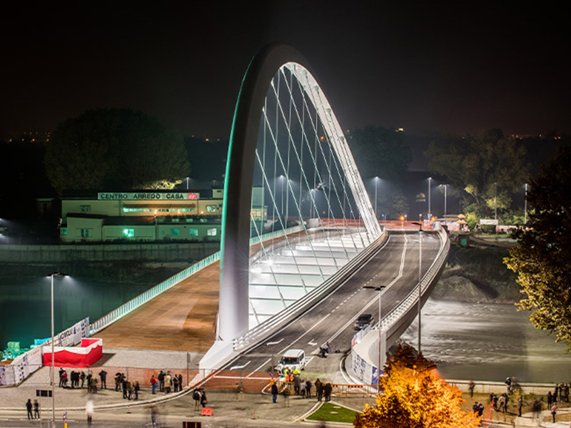 Costruzione del Ponte Meier