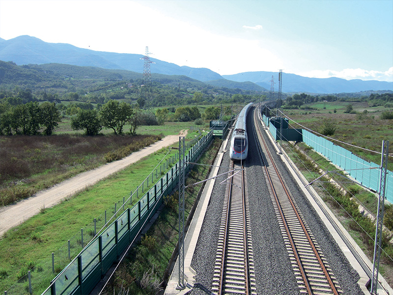 Lavori di costruzione della Linea ad Alta Velocità Roma-Napoli Lotti 2.1 e 2.2 Dal Km. 84 + 434 al Km. 124 + 471